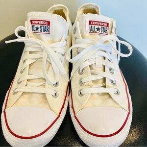 Converse Chuck Taylor All Star White Sneaker Shoes Men's Size 9.5 Womens 11.5